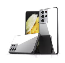 Load image into Gallery viewer, Crystal Clear Mirror Shockproof Slim Cover Samsung Galaxy S21 Ultra Case
