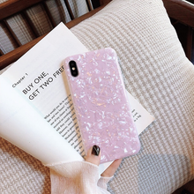Load image into Gallery viewer, Shimmer Opalescent Print Pattern Jewel Series Hard Case iPhone 8 or 8 Plus - BingBongBoom