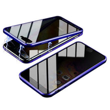 Load image into Gallery viewer, Anti Peep Privacy Magnetic Metal Double-Sided Glass Apple iPhone SE (2022) (3rd generation) Case