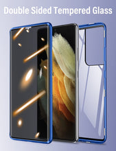 Load image into Gallery viewer, Anti Peep Privacy Magnetic Metal Double-Sided Glass Samsung Galaxy S23 Ultra Case