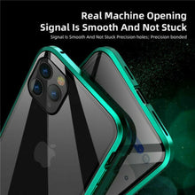 Load image into Gallery viewer, Anti Peep Privacy Magnetic Metal Double-Sided Glass Apple iPhone 13 Pro Max Case