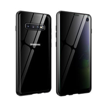 Load image into Gallery viewer, Anti Peep Privacy Magnetic Metal Double-Sided Glass Samsung Galaxy S10 Edge Case