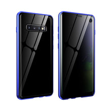 Load image into Gallery viewer, Anti Peep Privacy Magnetic Metal Double-Sided Glass Case Samsung Galaxy S10 / S10 Plus / S10 Edge