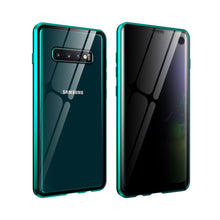 Load image into Gallery viewer, Anti Peep Privacy Magnetic Metal Double-Sided Glass Samsung Galaxy S10 Edge Case
