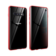 Load image into Gallery viewer, Anti Peep Privacy Magnetic Metal Double-Sided Glass Samsung Galaxy S10 Edge Case