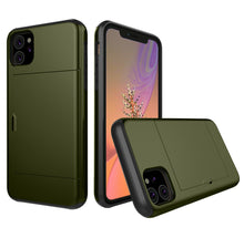 Load image into Gallery viewer, Card Slot Tough Armor Wallet Design Case Apple iPhone 11 / 11 Pro / 11 Pro Max - BingBongBoom