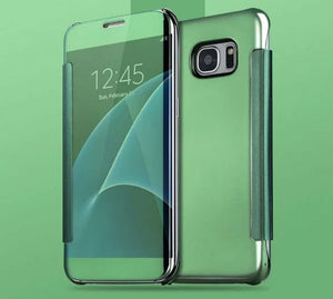 Electroplating Clear View Mirror Case Samsung Galaxy S6 Edge or S6 Edge Plus - BingBongBoom
