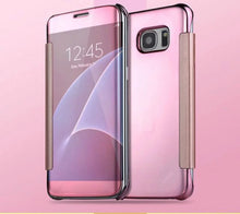 Load image into Gallery viewer, Electroplating Clear View Mirror Case Samsung Galaxy S6 Edge or S6 Edge Plus - BingBongBoom