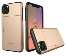 Load image into Gallery viewer, Card Slot Tough Armor Wallet Design Case Apple iPhone 11 / 11 Pro / 11 Pro Max - BingBongBoom