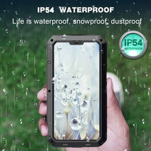 Load image into Gallery viewer, Gorilla Glass Aluminum Alloy Heavy Duty Shockproof Apple iPhone 12 Pro Max Case - BingBongBoom