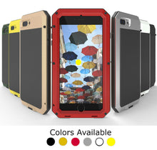 Load image into Gallery viewer, Gorilla Glass Aluminum Alloy Heavy Duty Shockproof Case Apple iPhone 7 or 7 Plus - BingBongBoom