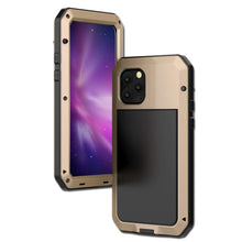 Load image into Gallery viewer, Gorilla Glass Aluminum Alloy Heavy Duty Shockproof Case Apple iPhone 11 / 11 Pro / 11 Pro Max - BingBongBoom