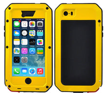 Load image into Gallery viewer, Gorilla Glass Aluminum Alloy Heavy Duty Shockproof Case Apple iPhone 5 or 5s - BingBongBoom
