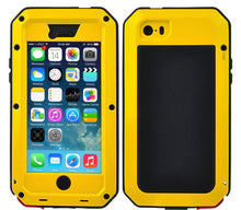 Load image into Gallery viewer, Gorilla Glass Aluminum Alloy Heavy Duty Shockproof Case Apple iPhone 7 or 7 Plus - BingBongBoom