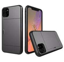 Load image into Gallery viewer, Card Slot Holder Wallet Shock Proof Case Apple iPhone 13 Pro Max