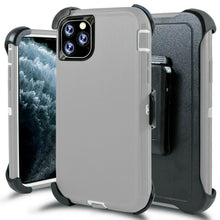 Load image into Gallery viewer, Defender Durable Shock Proof Cover with Holster Belt Clip Apple iPhone 11 Case - BingBongBoom