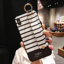 Load image into Gallery viewer, Leather Grip Stand Blossom Series Case Apple iPhone X / XS / XR / XS Max - BingBongBoom