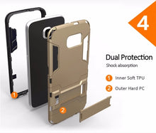 Load image into Gallery viewer, Kickstand Dual Layer Case Samsung Galaxy S7 or S7 Plus - BingBongBoom