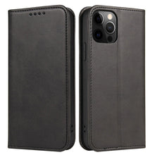Load image into Gallery viewer, Leather Folio Wallet Magnetic Kickstand Flip Case Apple iPhone 13 Mini / 13 / 13 Pro / 13 Pro Max