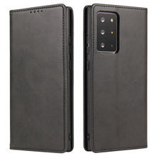 Load image into Gallery viewer, Leather Folio Wallet Magnetic Kickstand Flip Samsung Galaxy S22 Case