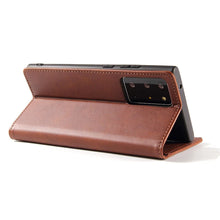 Load image into Gallery viewer, Leather Folio Wallet Magnetic Kickstand Flip Case Samsung Galaxy S22 / S22 Plus / S22 Ultra