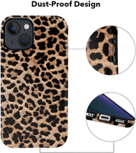 Load image into Gallery viewer, Cute Leopard Print Pattern Soft TPU Cover Apple iPhone 13 Pro Max Case