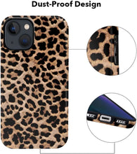Load image into Gallery viewer, Cute Leopard Print Pattern Soft TPU Case Cover Apple iPhone 14 / 14 Plus / 14 Pro / 14 Pro Max