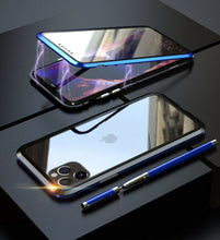 Load image into Gallery viewer, 360° Magnetic Metal Double-Sided Glass Apple iPhone 14 Pro Max Case