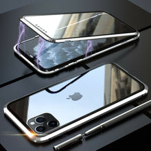 Load image into Gallery viewer, 360° Magnetic Metal Double-Sided Glass Apple iPhone 14 Pro Max Case