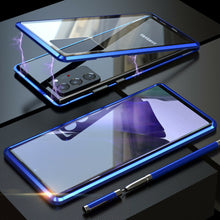 Load image into Gallery viewer, 360° Magnetic Metal Double-Sided Glass Case Samsung Galaxy S22 / S22 Plus / S22 Ultra