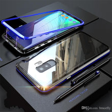 Load image into Gallery viewer, 360° Magnetic Metal Double-Sided Glass Case Samsung Galaxy S9 or S9 Plus - BingBongBoom
