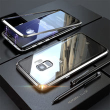 Load image into Gallery viewer, 360° Magnetic Metal Double-Sided Glass Case Samsung Galaxy S9 or S9 Plus - BingBongBoom