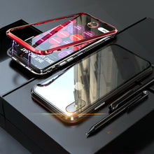 Load image into Gallery viewer, 360° Magnetic Metal Double-Sided Glass Case Apple iPhone X / XR / XS / XS Max - BingBongBoom