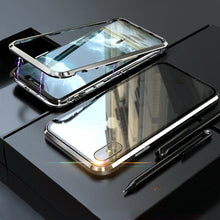 Load image into Gallery viewer, 360° Magnetic Metal Double-Sided Glass Case Apple iPhone X / XR / XS / XS Max - BingBongBoom