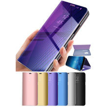 Load image into Gallery viewer, Electroplating Clear View Mirror Case Samsung Galaxy Note 9 - BingBongBoom