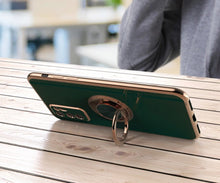 Load image into Gallery viewer, Electroplating Magnetic Finger Ring Holder Kickstand Cover Samsung Galaxy S20 Ultra Case
