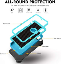 Load image into Gallery viewer, Defender Durable Shock Proof Cover with Holster Belt Clip Apple iPhone 11 Case - BingBongBoom