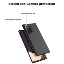 Load image into Gallery viewer, Soft Gel Liquid Silicone Shock Proof Case Cover Samsung Galaxy Note 20 or Note 20 Ultra