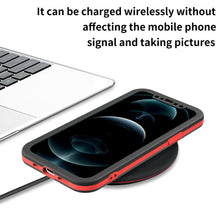 Load image into Gallery viewer, Hybrid Dual Layer Fully Enclosing  Camera Protection Cover Apple iPhone 13 Pro Max Case