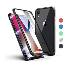 Load image into Gallery viewer, 360° Magnetic Metal Double-Sided Glass Case Apple iPhone X / XR / XS / XS Max - BingBongBoom
