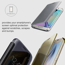 Load image into Gallery viewer, Electroplating Clear View Mirror Case Samsung Galaxy S7 or S7 Edge - BingBongBoom