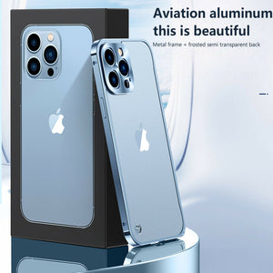 Aluminum Metal Frame Camera Protection Case Apple iPhone 14 / 14 Plus / 14 Pro / 14 Pro Max
