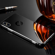 Load image into Gallery viewer, Mirror Aluminum Metal Bumper Case Apple iPhone X - BingBongBoom