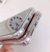 Load image into Gallery viewer, Colored Crystal Makeup Mirror Shock Proof Slim Apple iPhone 13 Pro Max Case