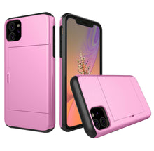 Load image into Gallery viewer, Card Slot Tough Armor Wallet Design Case Apple iPhone 11 / 11 Pro / 11 Pro Max - BingBongBoom