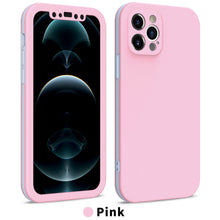 Load image into Gallery viewer, Hybrid Dual Layer Fully Enclosing  Camera Protection Cover Apple iPhone 12 Pro Max Case
