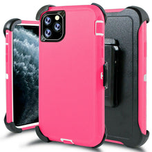 Load image into Gallery viewer, Defender Durable Shock Proof Cover with Holster Belt Clip Apple iPhone 11 Case - BingBongBoom