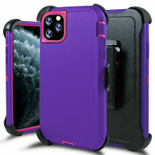 Load image into Gallery viewer, Defender Durable Shock Proof Cover with Holster Belt Clip Apple iPhone 8 Case - BingBongBoom