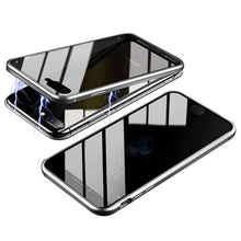 Load image into Gallery viewer, Anti Peep Privacy Magnetic Metal Double-Sided Glass Apple iPhone 8 Case