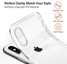 Load image into Gallery viewer, TPU Clear Transparent Soft Silicone Gel Case Cover Apple iPhone X / XS / XR / XS Max - BingBongBoom